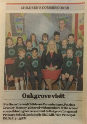 Children's Commissioner visits Oakgrove