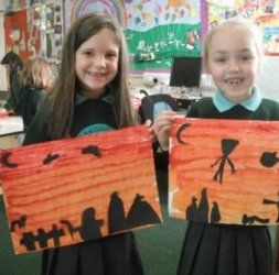 Spooky Silhouettes!