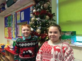 Winter Jumper day & Christmas Dinner Day